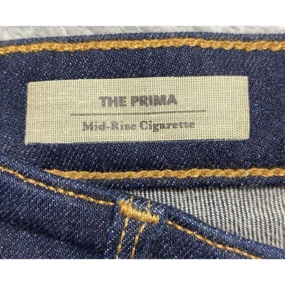 AG Adriano Goldschmied The Prima Mid-Rise Cigarette Leg Women’s Size 24R - Picture 7 of 10